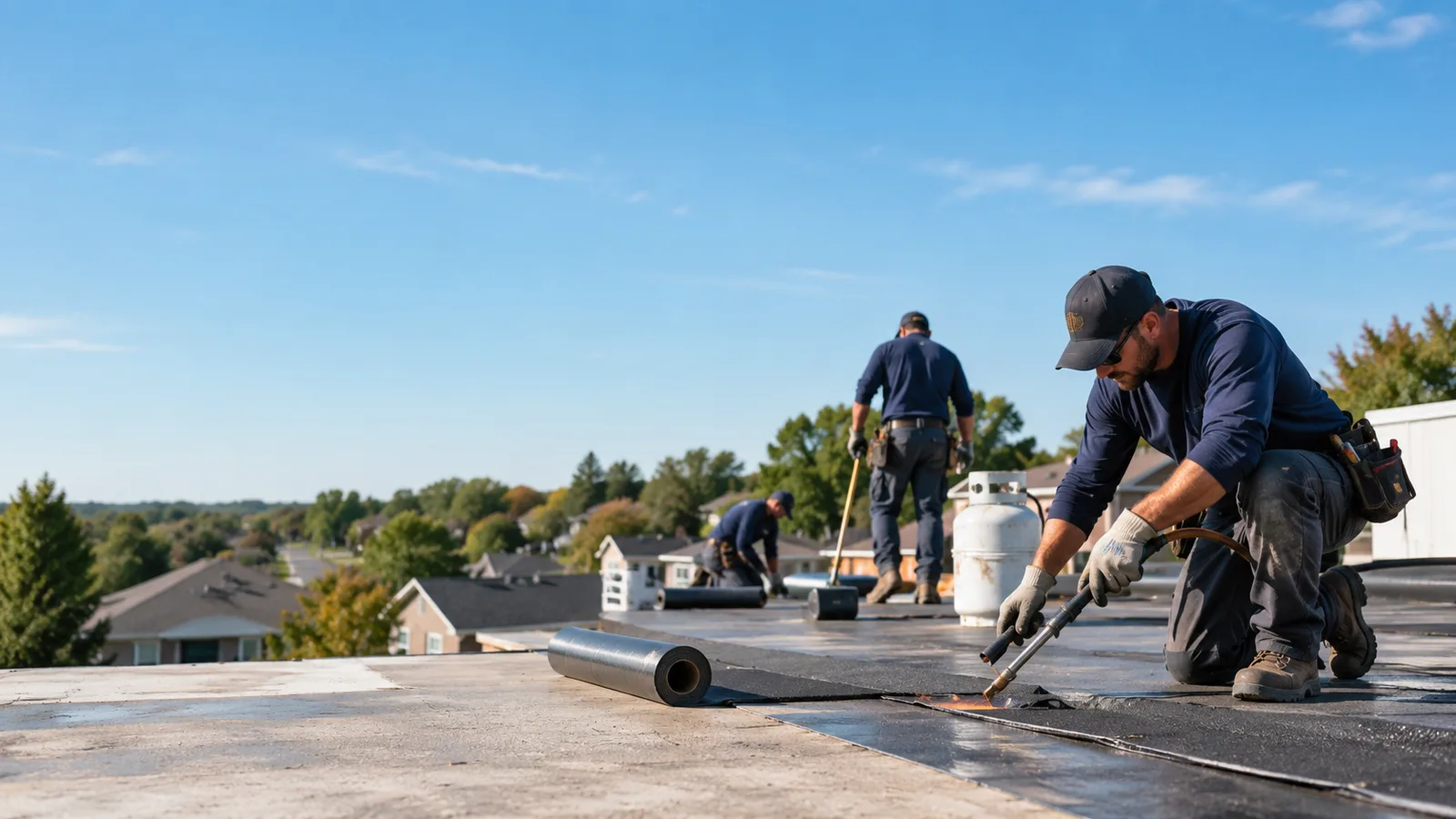 Flat Roof Leak Repair providers in Lynd, MN